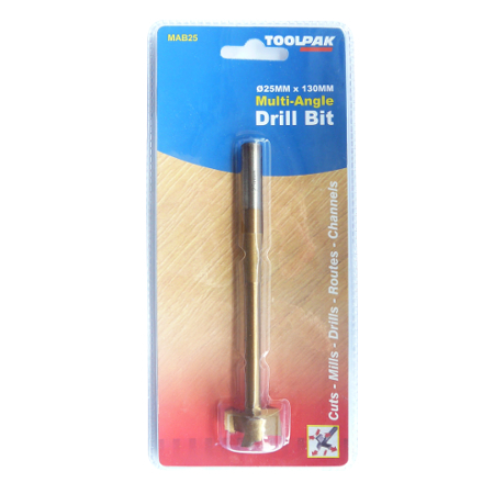 Multi-Angle Drill Bit 25mm Toolpak